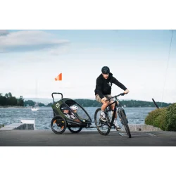 Hamax Outback 2-sits cykelvagn